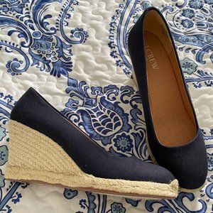 NWOT J. Crew Wedge Espadrilles